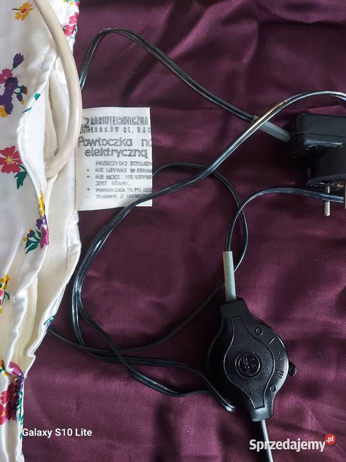 Poduszka elektryczna PRL nowa Starowa Góra