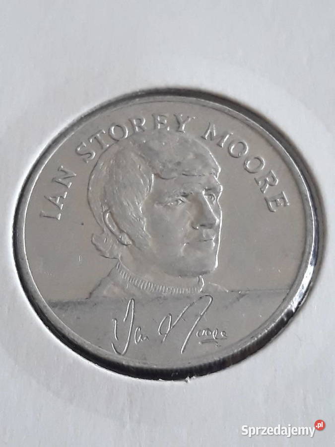 Żeton Esso Ian Storey Moore 1970 r Kolekcje Konin