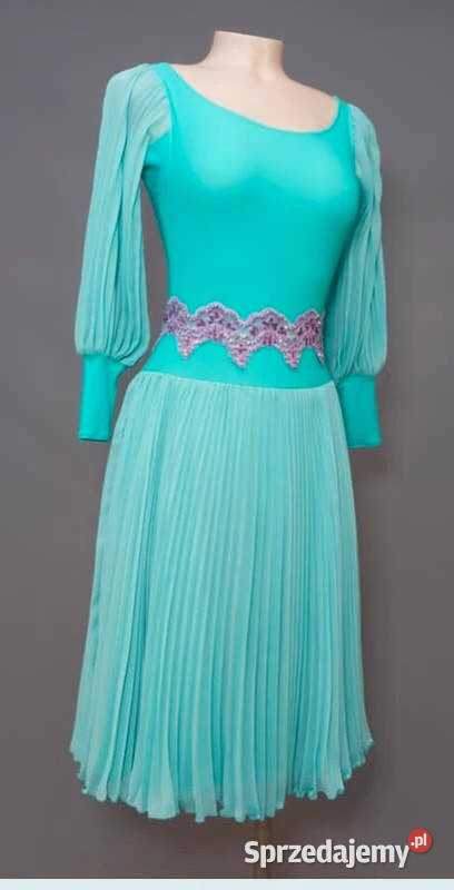 Sukienka pierwszy krok standard łacina taniec dziewczynka