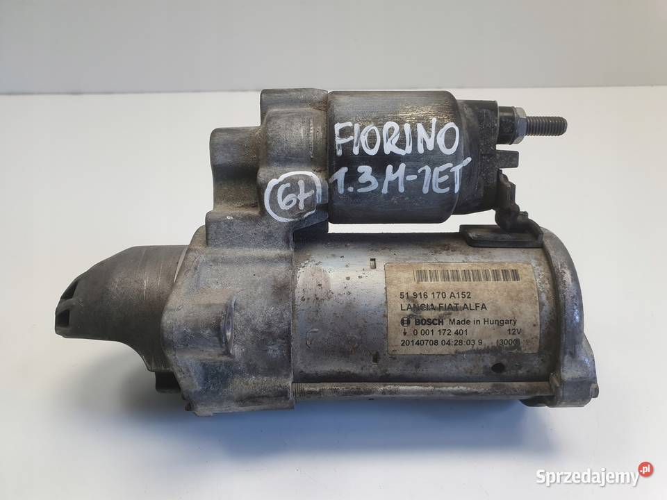 ROZRUSZNIK Fiat Fiorino 13 MJet ROZRUSZNIK lubelskie