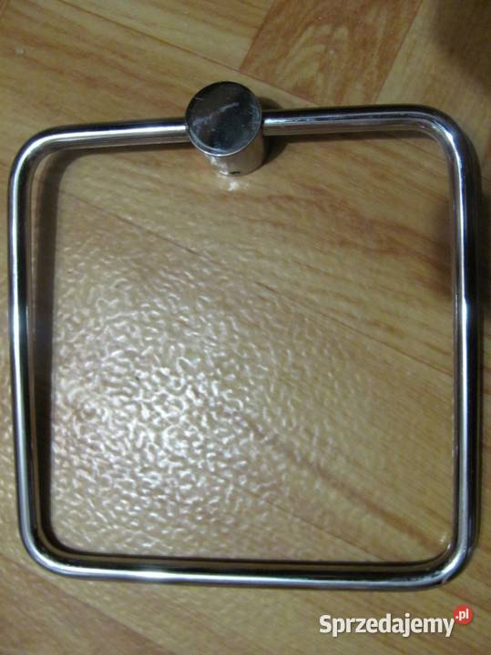 uchwyt na ręczniki metalowy nierdzewny solidny Zamość