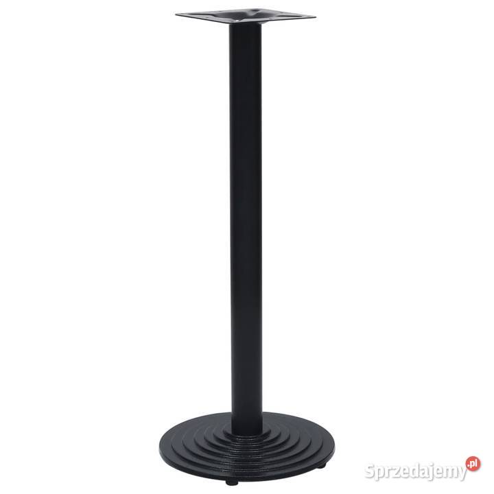 vidaXL Noga stołu bistro czarna 43x107 mazowieckie Warszawa