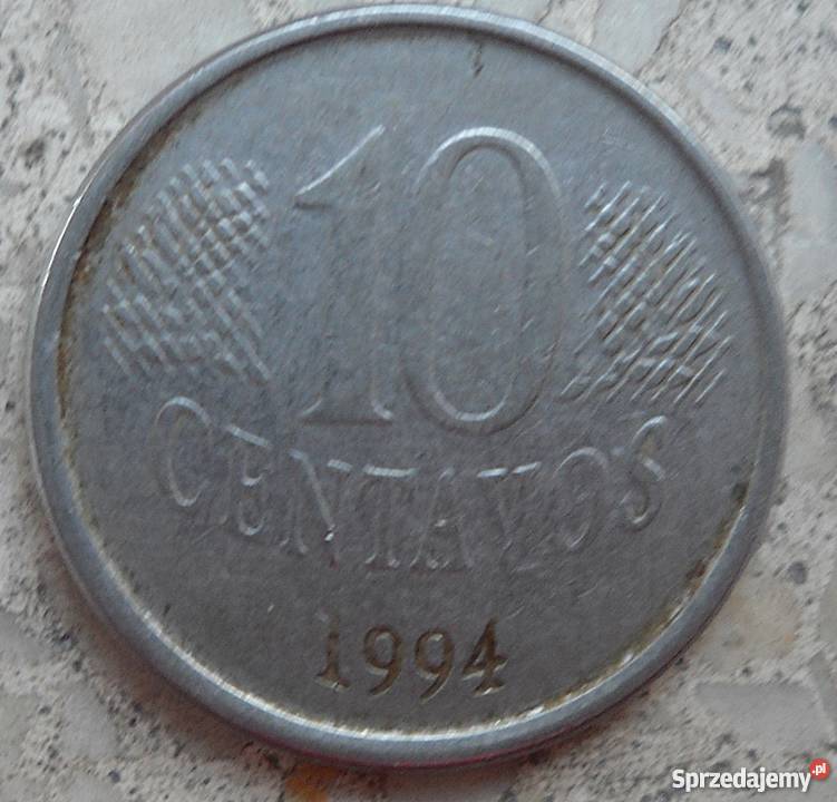 BRAZYLIA10 CENTAVOS 1994 r Legionowo