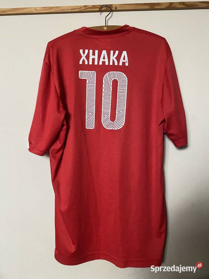 SZWAJCARIA 10 XHAKA 2014 2015 XL UNIKAT Piłka nożna Wrocław