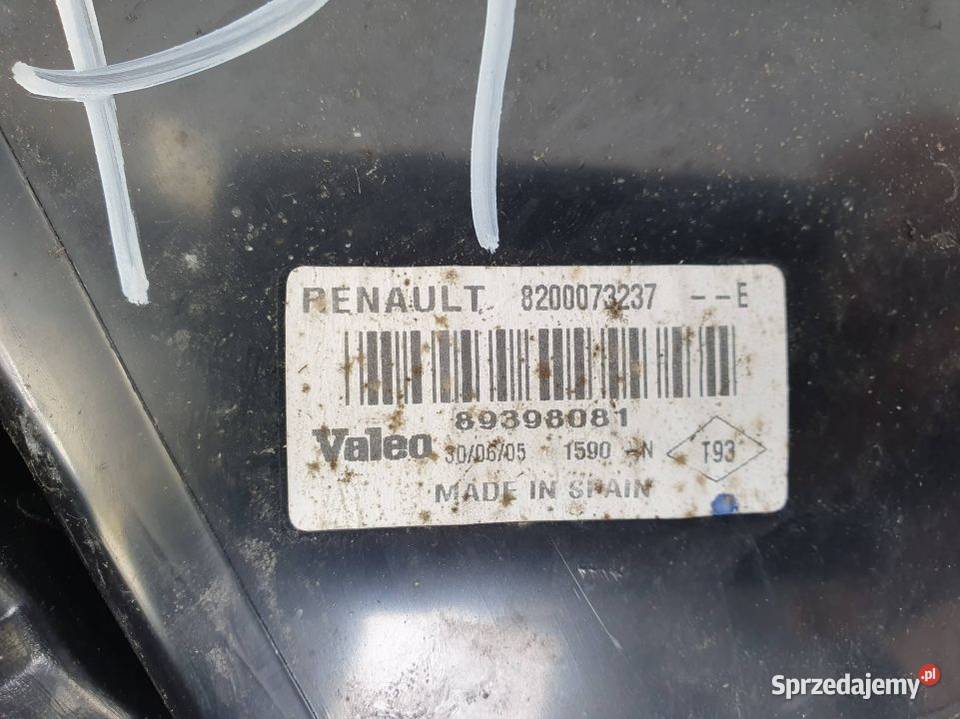 LAMPA PRAWA TYŁ RENAULT MEGANE II 8200073237 Lipno