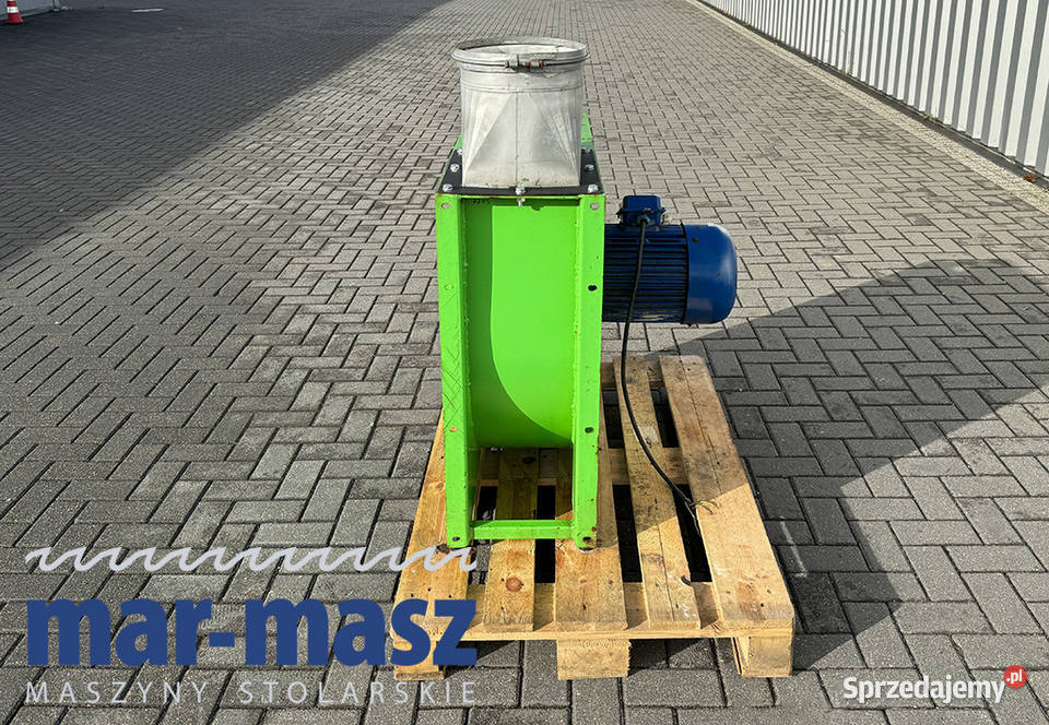 Wentylator TYWENT do odciągu trocin wyciąg 75kW Produkcja