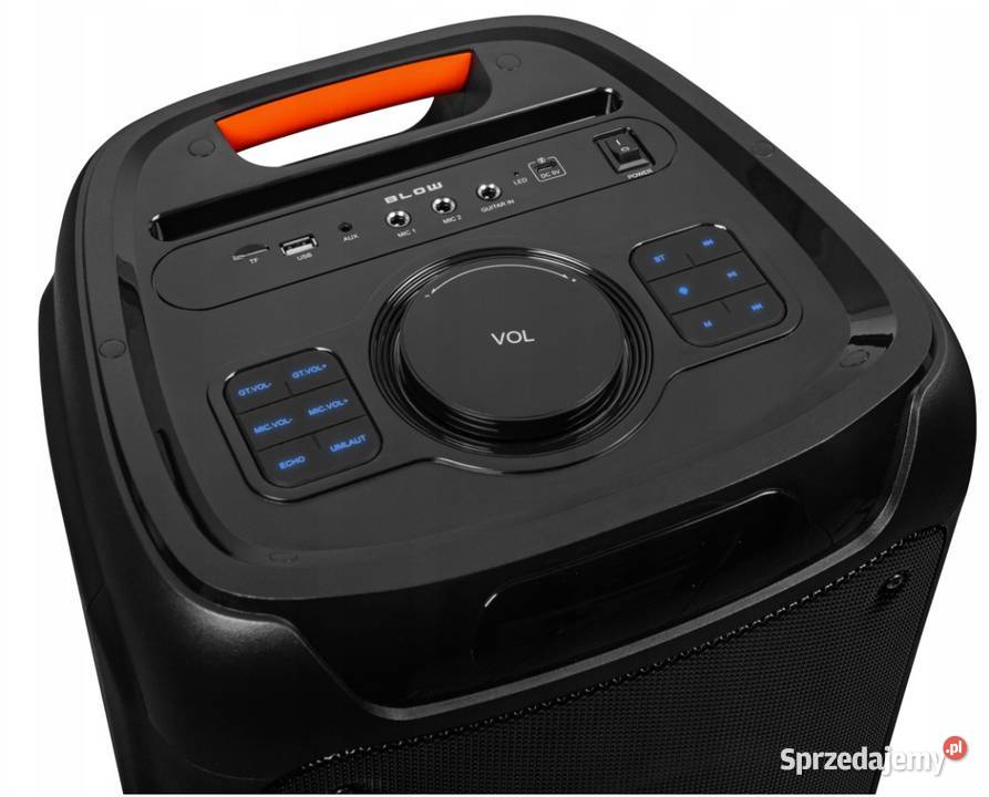 GŁOŚNIK BLUETOOTH USB SD KARAOKE MIKROFON DJ Białystok