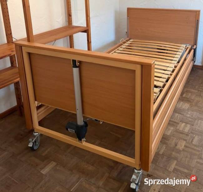 Łóżko rehabilitacyjne elektryczne 4 funkcyjne z Radostynia