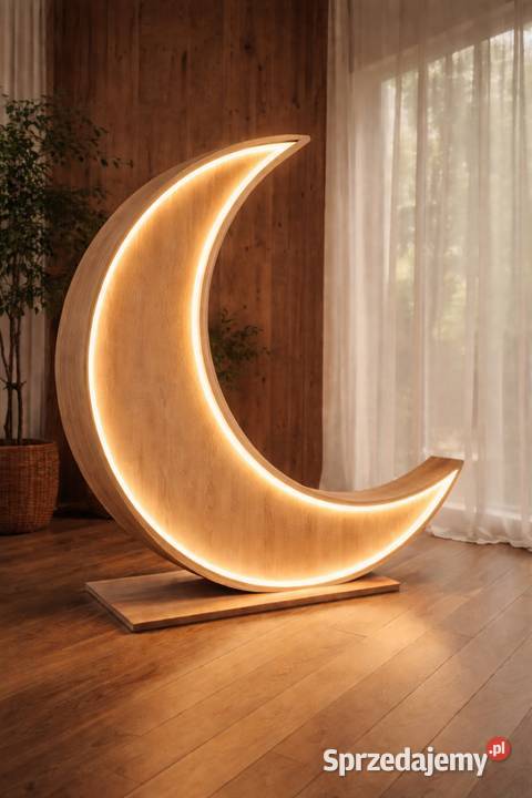 KSIĘŻYC LED 2M efektowna dekoracja i strefa Częstochowa