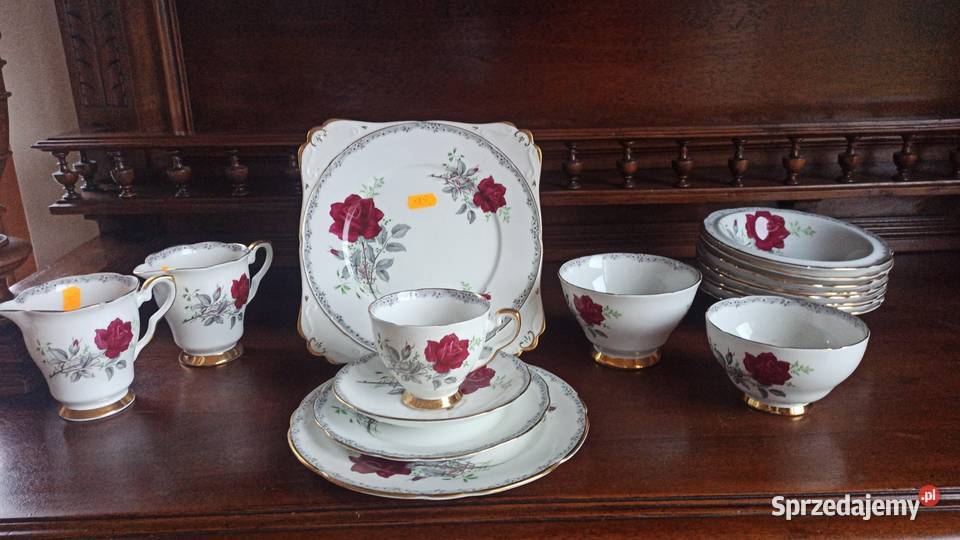 Filiżanka z talerzykiemRoyal Stafford Roses to