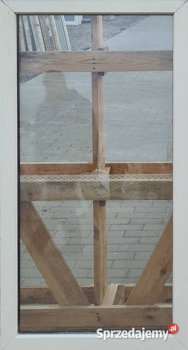 OKNA KacprzaK Witryna 68X132 FIX Używany PCV lubelskie Lublin sprzedam