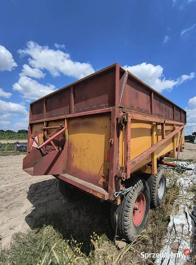 Sprzedam Przyczepa Skorupowa Miedema 8T Jedwabne