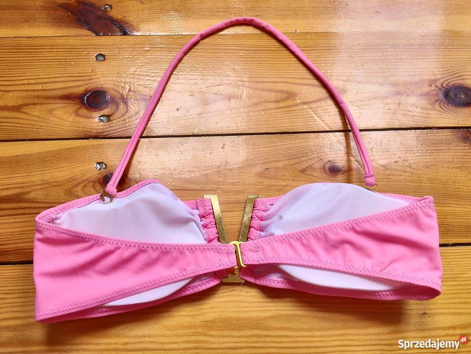 Nowe różowe bikini strój kąpielowy S 36 Rozmiar 36(S) Stroje kąpielowe