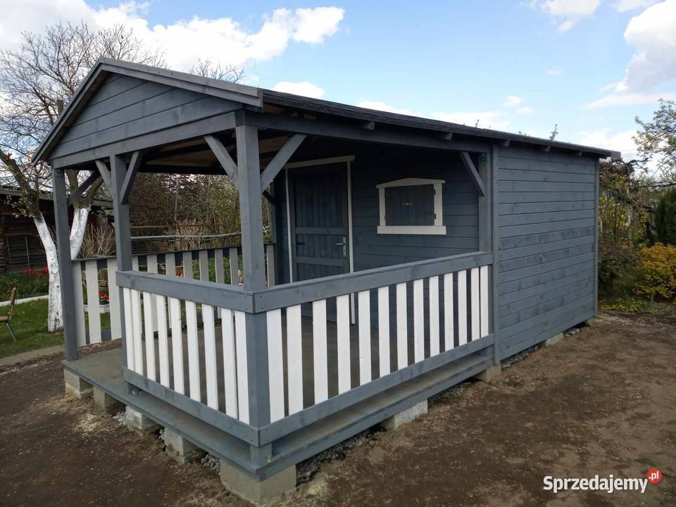 Domek ogrodowy 4x3 z tarasem 4x3 transport cala Lubliniec