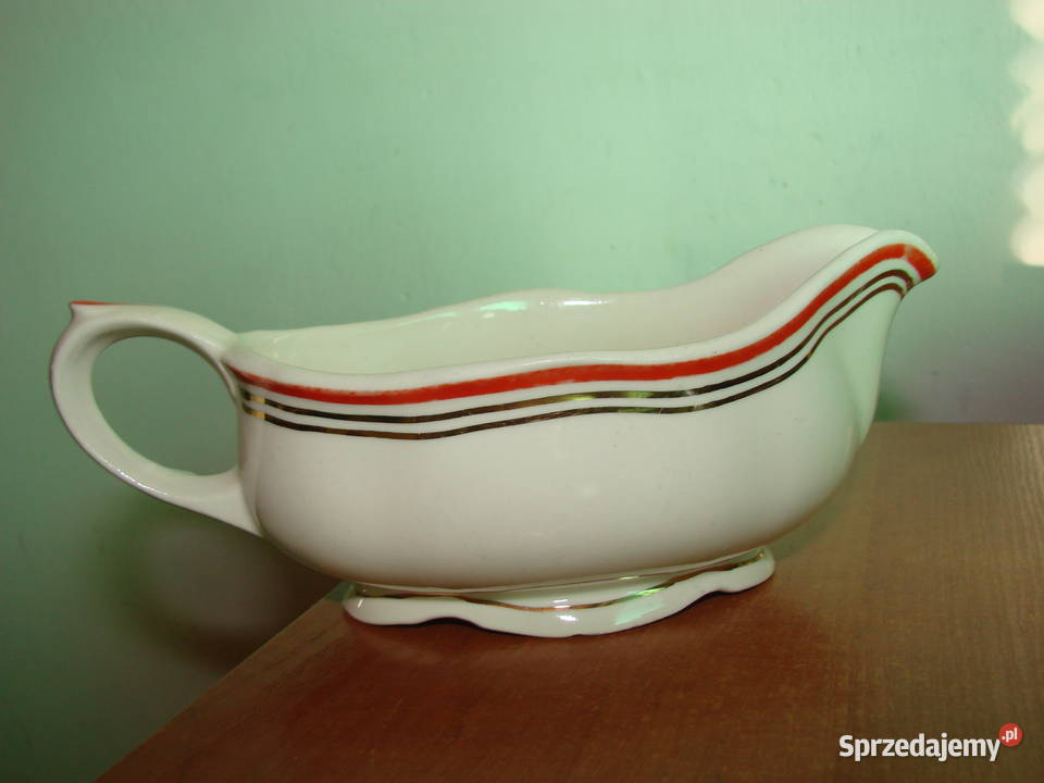Arabia mała porcelanowa sosjerka Pruszcz Gdański