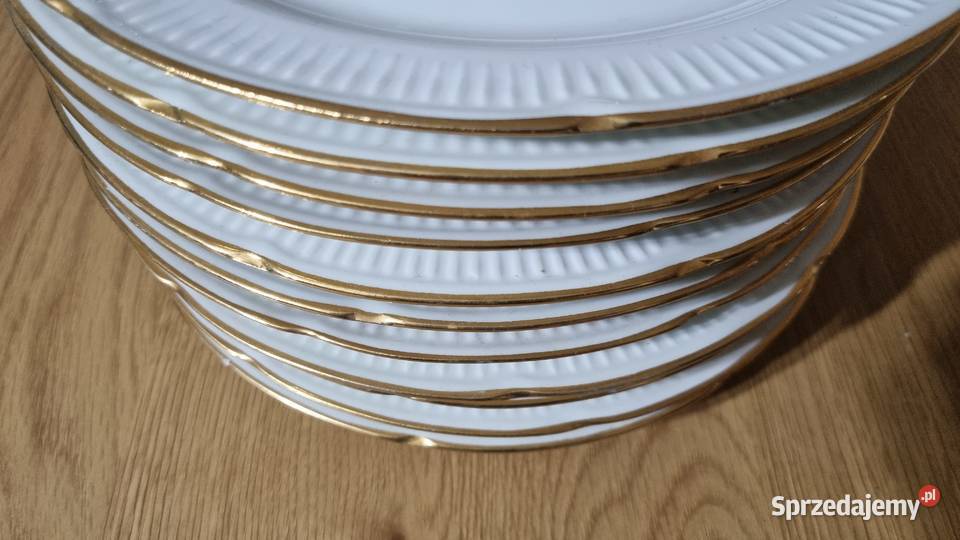 Talerze myśliwskie dzikie ptactwo Porcelana wielkopolskie Wola Podłężna sprzedam