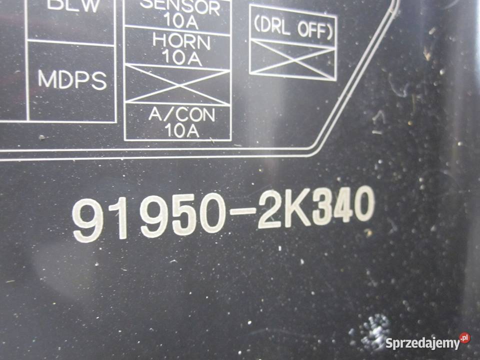 KIA SOUL 09r skrzynka bezpieczników 919502K340 Kielce