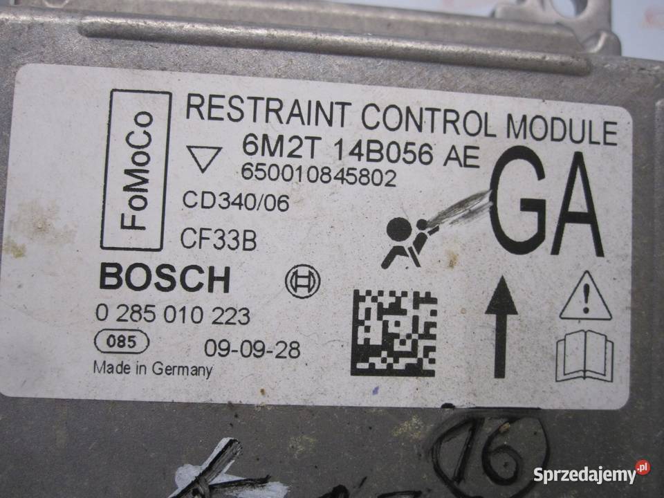 FORD S MK1 I 09r moduł poduszek AIRBAG Kielce