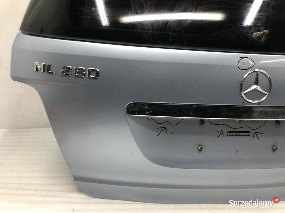 KLAPA BAGAŻNIKA MERCEDES W164 C349