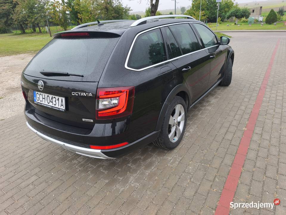 Skoda Octavia 3 Scout 20 TDI 184 DSG 2018r Dąbrówka