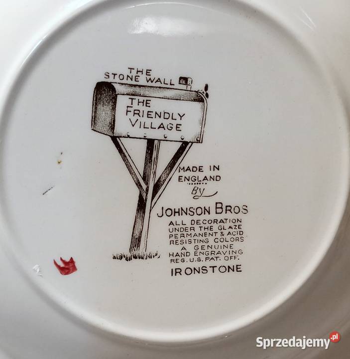 JOHNSONS BROTHERS Talerze głębokie England Dobrzany