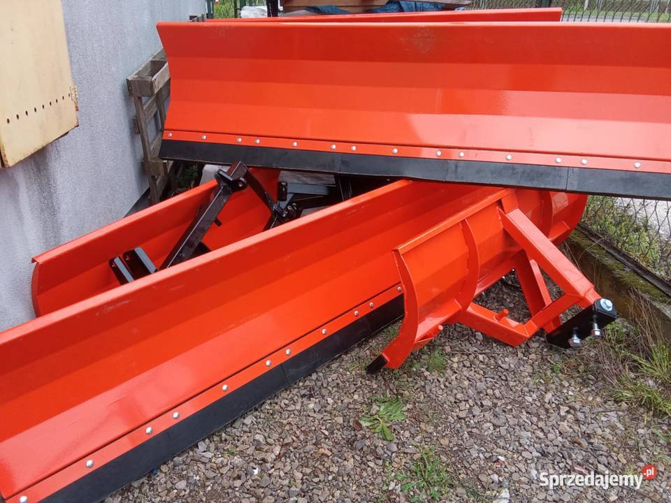 Pług prosty do śniegu mocowanie tuz tur