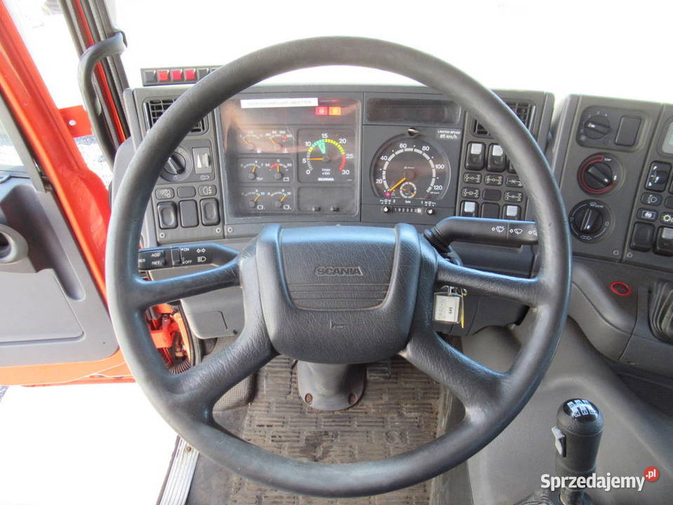 Wywrotka 4x4 z dwigiem Scania napęd 4x4 Wywrotki mazowieckie