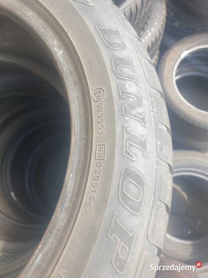 Dwie opony letnie 18555 R15 6 mm bieżnika Dobre Miasto