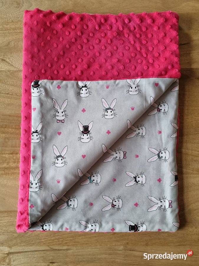 Kocyk niemowlęcy 50x75 Nowy