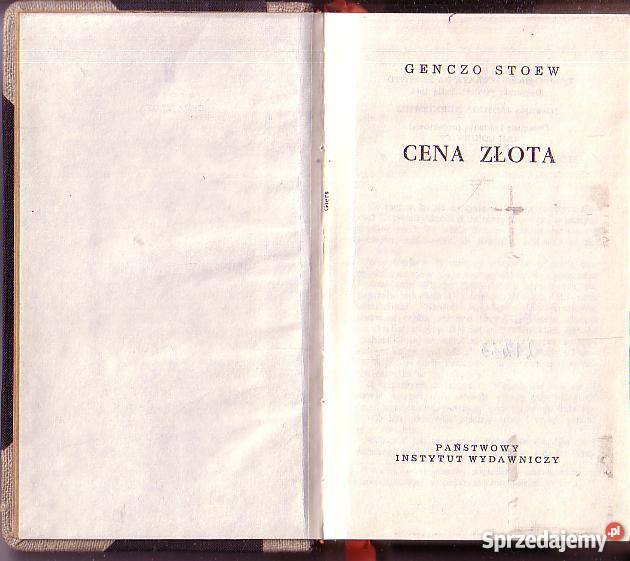 9832 ZŁOTA GENCZO STOEW Proza i poezja