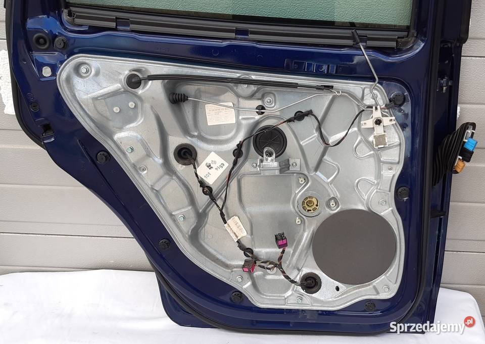 DRZWI LEWY TYŁ VW POLO 9N LIFT