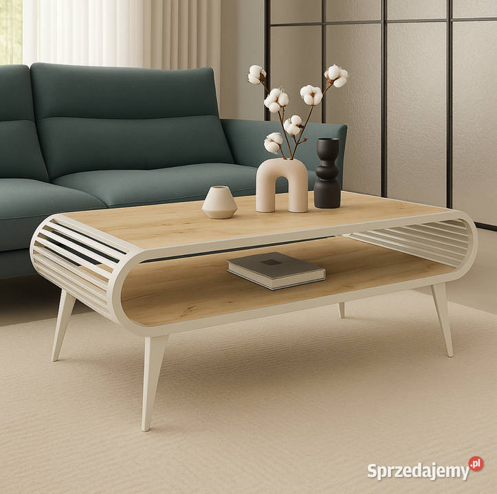 Prostokątny stolik kawowy Aristo różne kolory