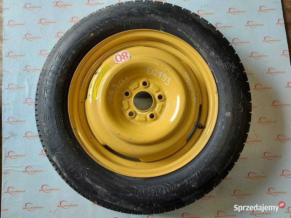 HONDA CRV III IV koło dojazdowe 1559017 101M Kielce sprzedam