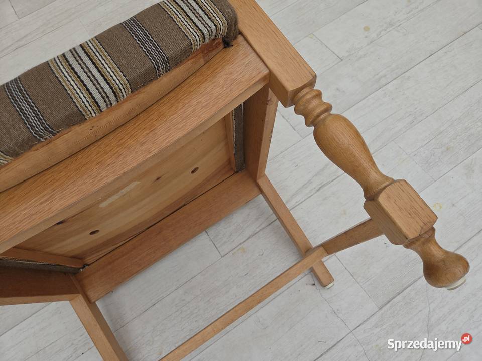 Lata 70 para skandynawskich foteli wełna meblowa Poznań