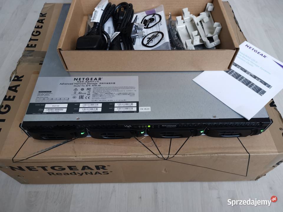 Serwer NAS Netgear HDD 32TB pomorskie