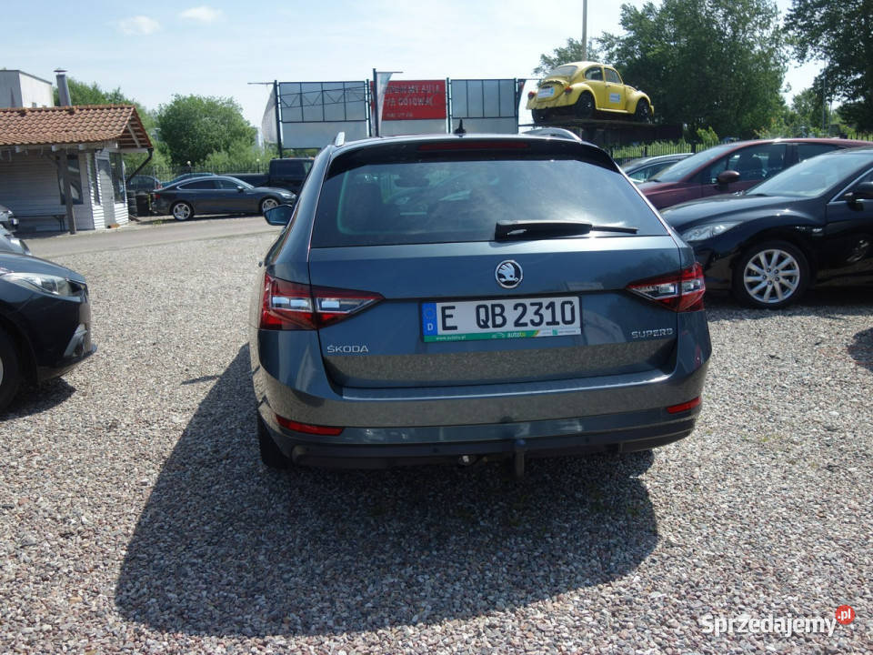 koda Superb Skoda Superb 2016 20 TDI 190 automat podgrzewane fotele Słupsk