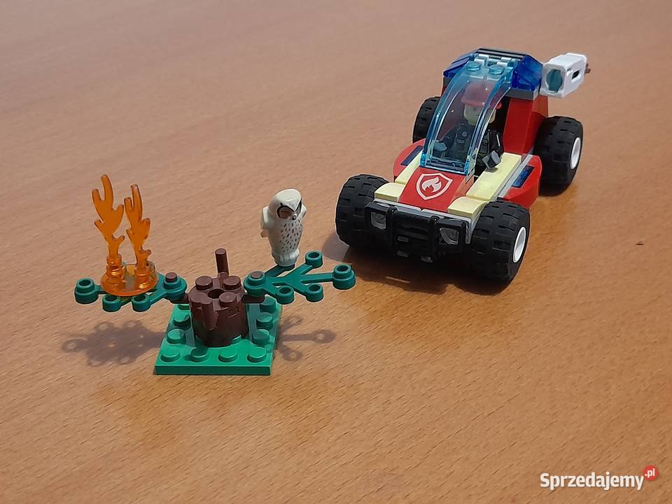 Lego pożar w lesie 60247 mały samochód strażacki Tulce