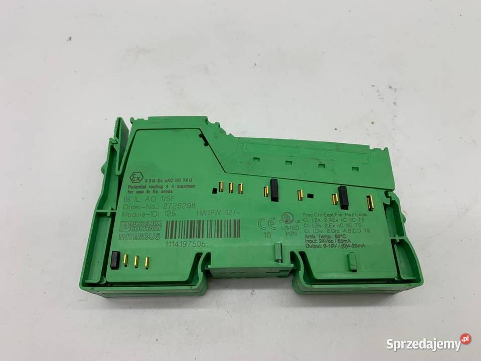 Phoenix Contact IB IL AO 1SF 2726298 Warszawa
