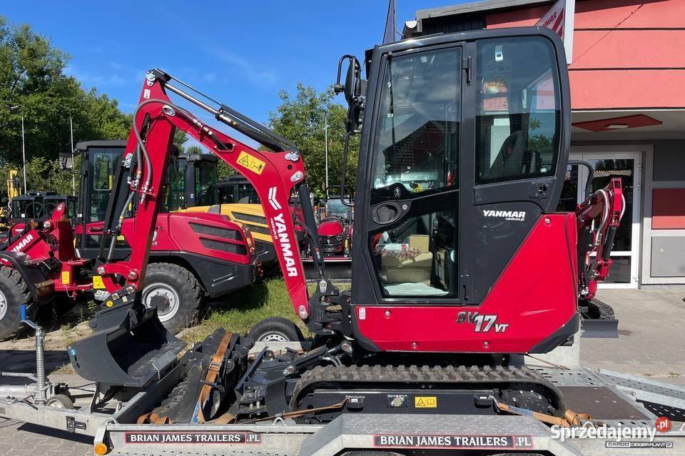 Nowa minikoparka YANMAR SV17VT SV17 Premium nie Warszawa sprzedam