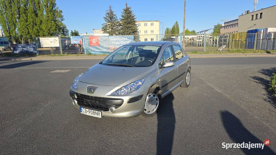 peugeot 307 14 benzyna LPG lift kujawsko-pomorskie Bydgoszcz