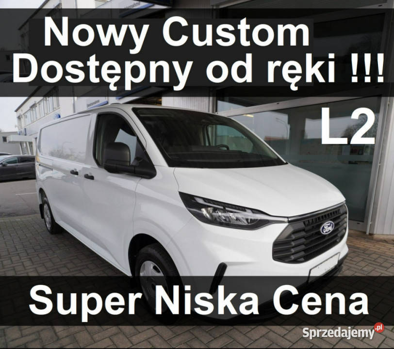 Ford Transit Custom 136 L2 Super ręki Kamera czujnik deszczu Ford Szczecinek