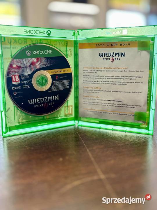 Gra Wiedźmin 3 Dziki Gon GOTY Microsoft Xbox One