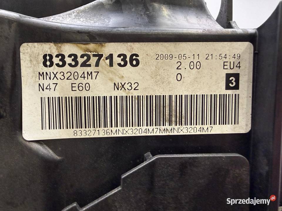 SILNIK BMW E90 E91 E92 E60 E61 X3 E83 E81 E82 Chełm