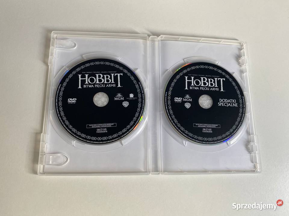 Filmy DVD Zestaw Hobbit 13 Władca Pierścieni 13 3 i więcej Jelenia Góra