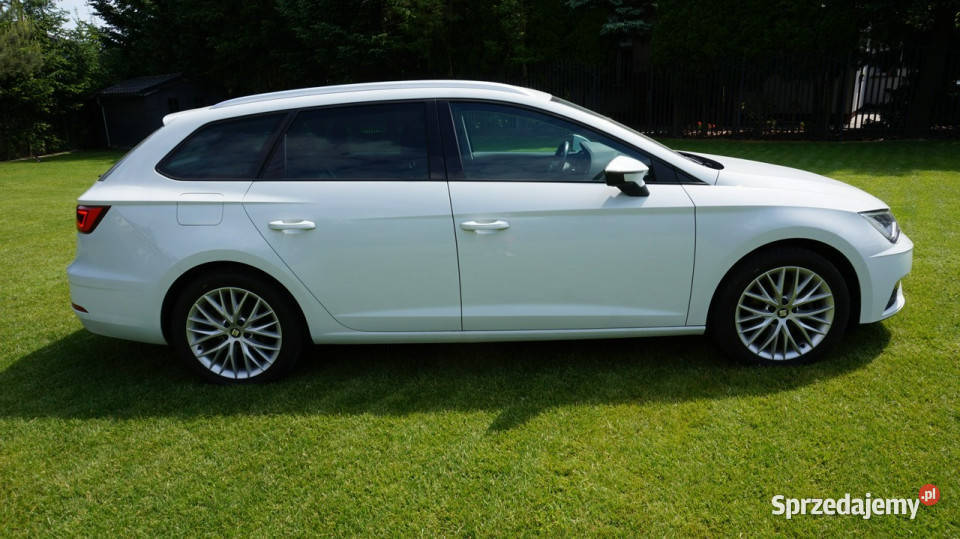 Seat Leon Piękny i wyposażony Gwarancja III 2012 biały Leon