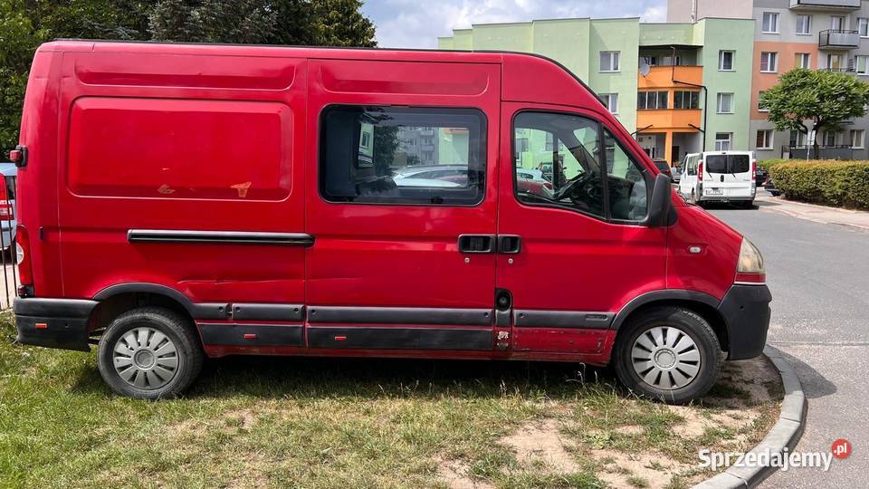 Opel MOVANO 25 Brygadówka 6 osób manualna Płock