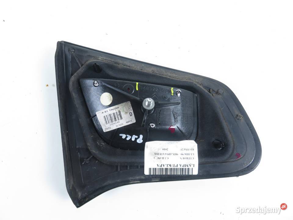 LAMPA PRAWA TYLNA KLAPA CITROEN C3 II 9685225480