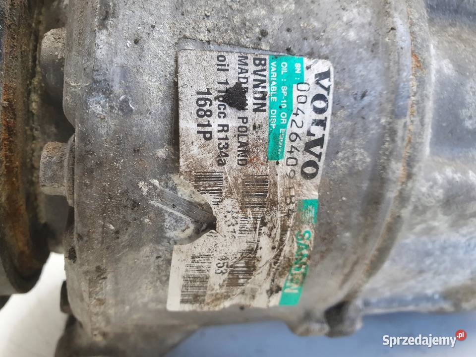SPRĘŻARKA KLIMATYZACJI Volvo S60 II V60 I V70 Chełm