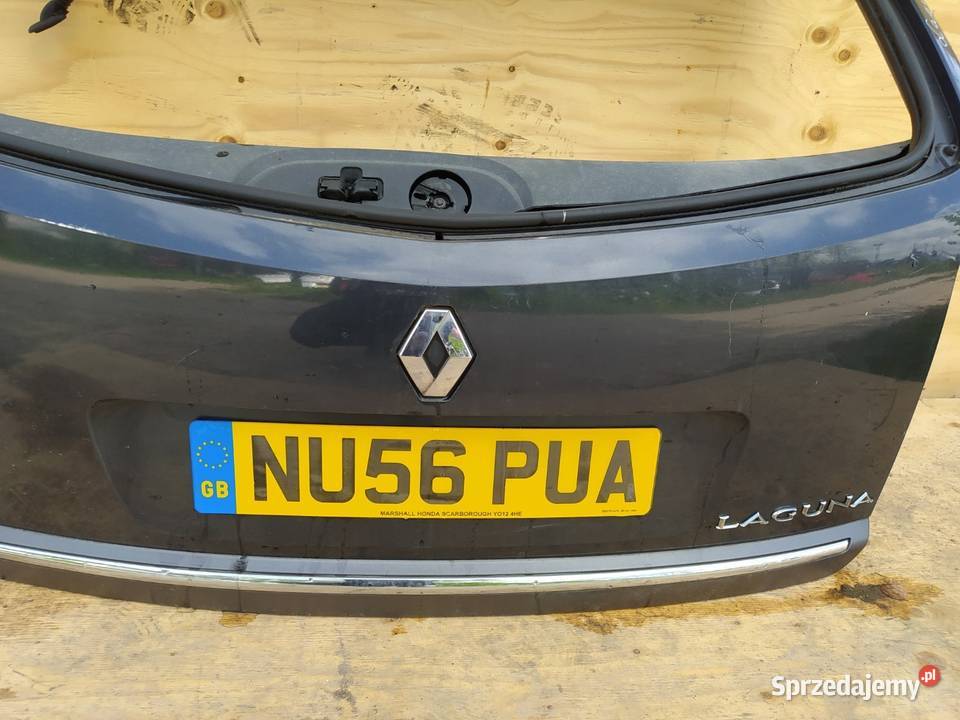 RENAULT LAGUNA II KOMBI KLAPA TYŁ Zbierkowo