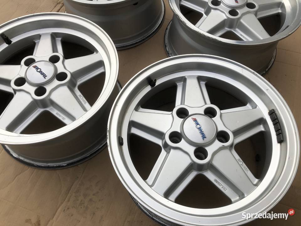 felgi alufelgi Ronal Penta 7x15 et23 KBA 40500 Toruń sprzedam